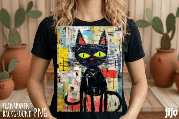 Download Cat Graffiti Abstract Art PNG - Abstract art png Collection