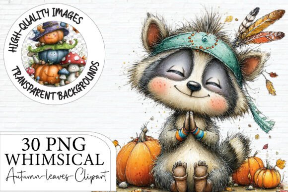 Download Whimsical Autumn Leaves Clipart - Whimsical Collection