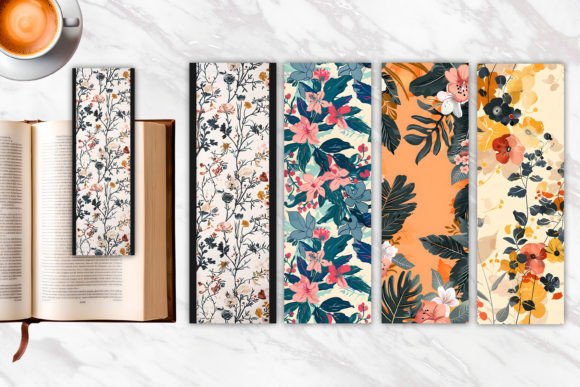 Download Irregular Floral Pattern Bookmark - Irregular Collection